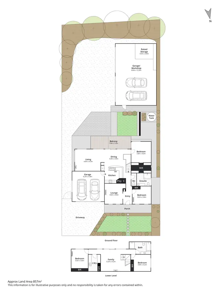 Floorplan of Homely house listing, 11 Pinto Way, Highton VIC 3216