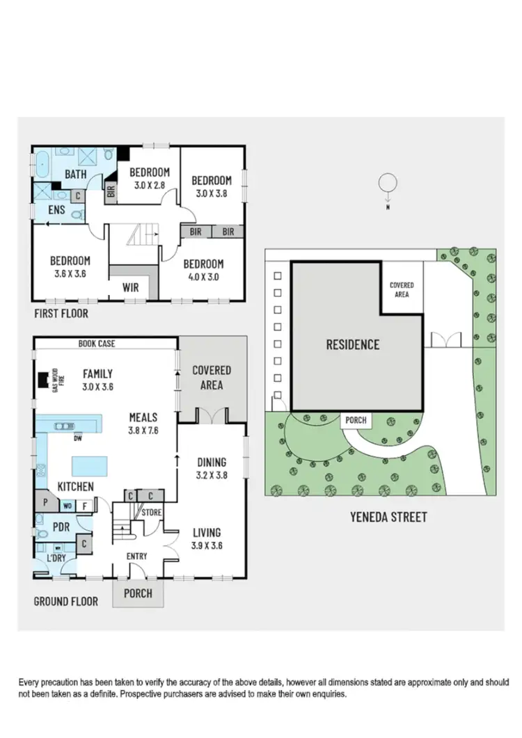 Floorplan of Homely house listing, 2 Yeneda Street, Balwyn North VIC 3104
