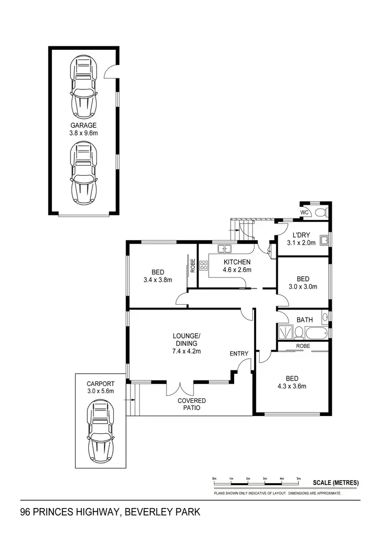 Floorplan of Homely house listing, 96 Princes Highway, Beverley Park NSW 2217