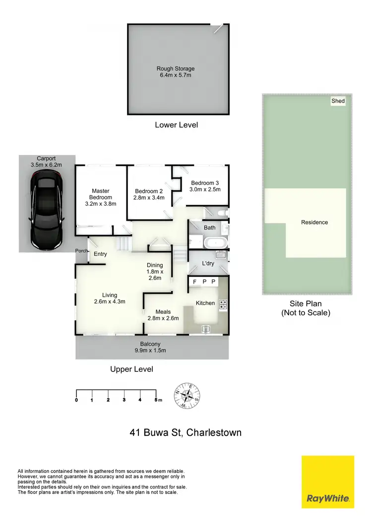Floorplan of Homely house listing, 41 Buwa Street, Charlestown NSW 2290