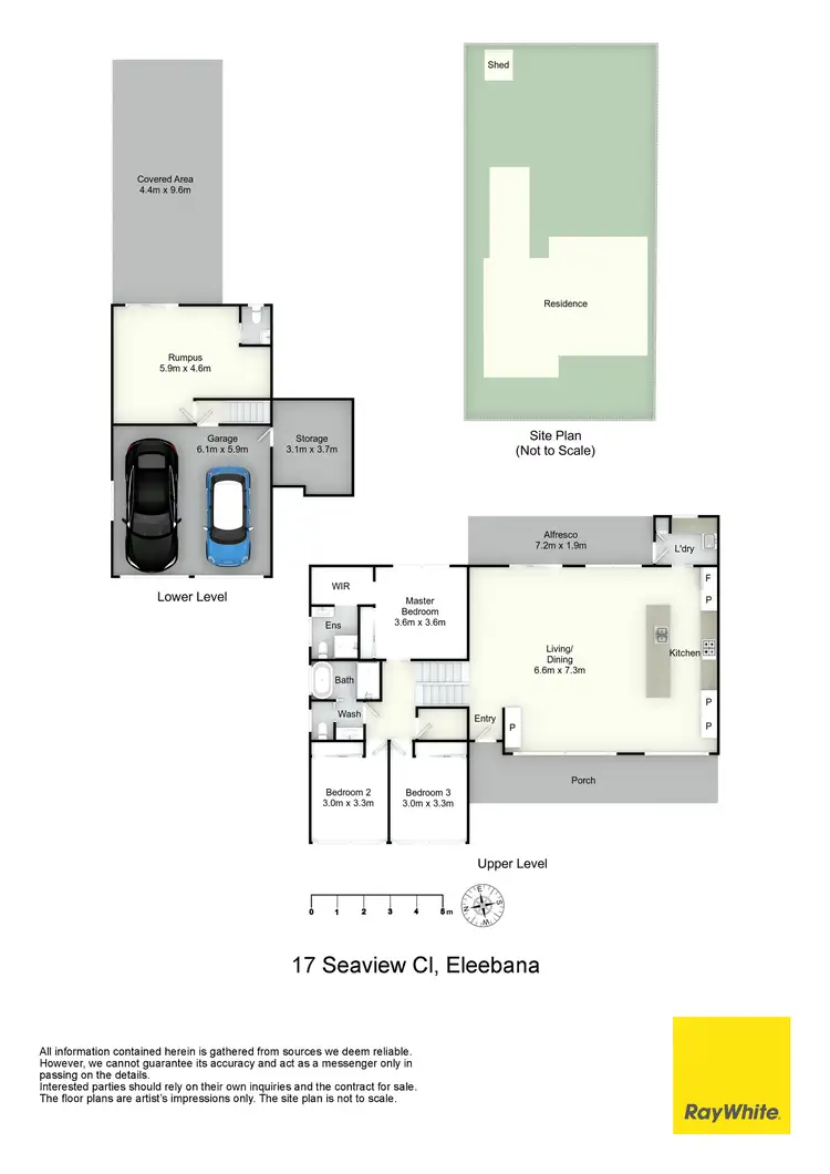 Floorplan of Homely house listing, 17 Seaview Close, Eleebana NSW 2282
