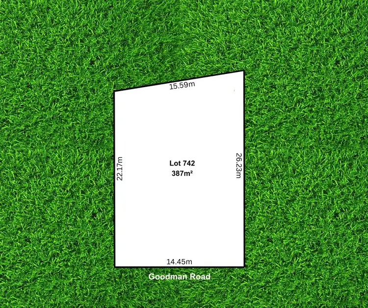 Floorplan of Homely land listing, 22A Goodman Road, Elizabeth South SA 5112