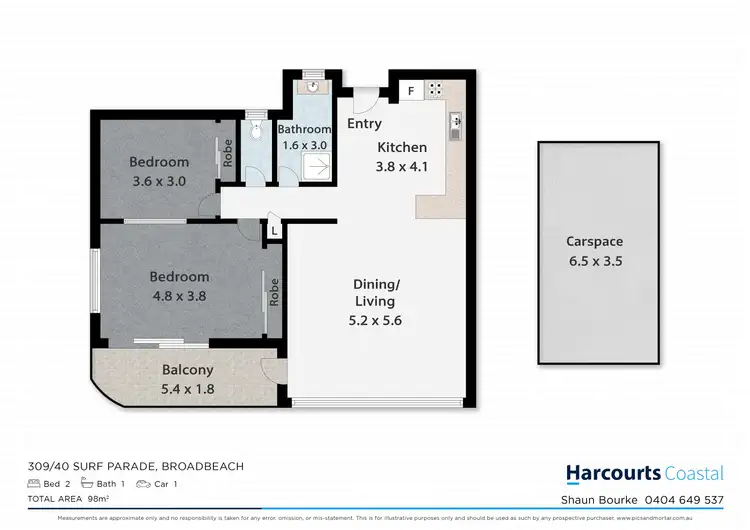 Floorplan of Homely apartment listing, Address available on request