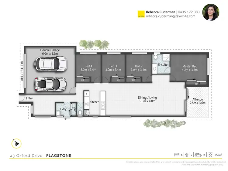 Floorplan of Homely house listing, 43 Oxford Drive, Flagstone QLD 4280