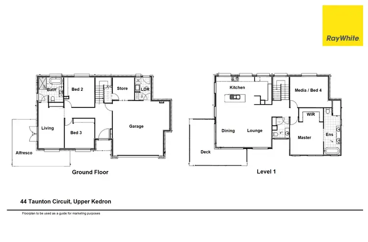 Floorplan of Homely house listing, 44 Taunton Circuit, Upper Kedron QLD 4055