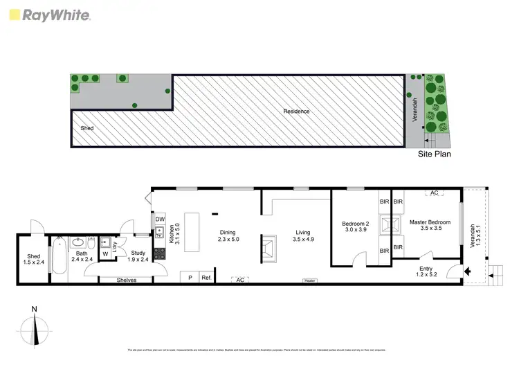 Floorplan of Homely house listing, 24 McConnell Street, Kensington VIC 3031