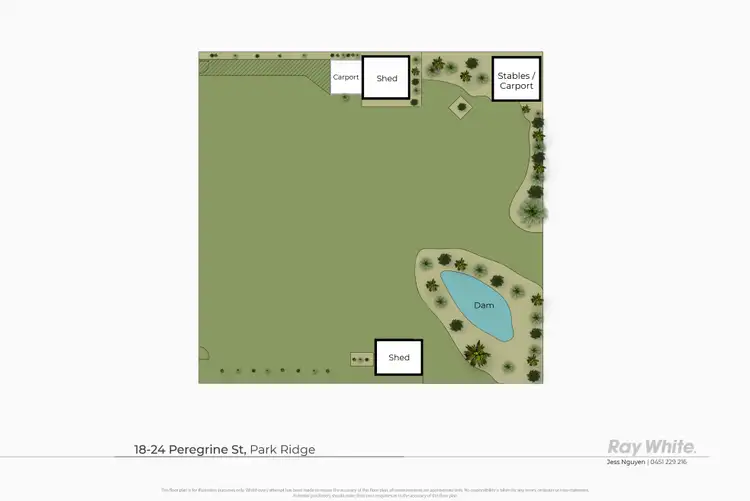 Floorplan of Homely land listing, 18-24 Peregrine Street, Park Ridge QLD 4125