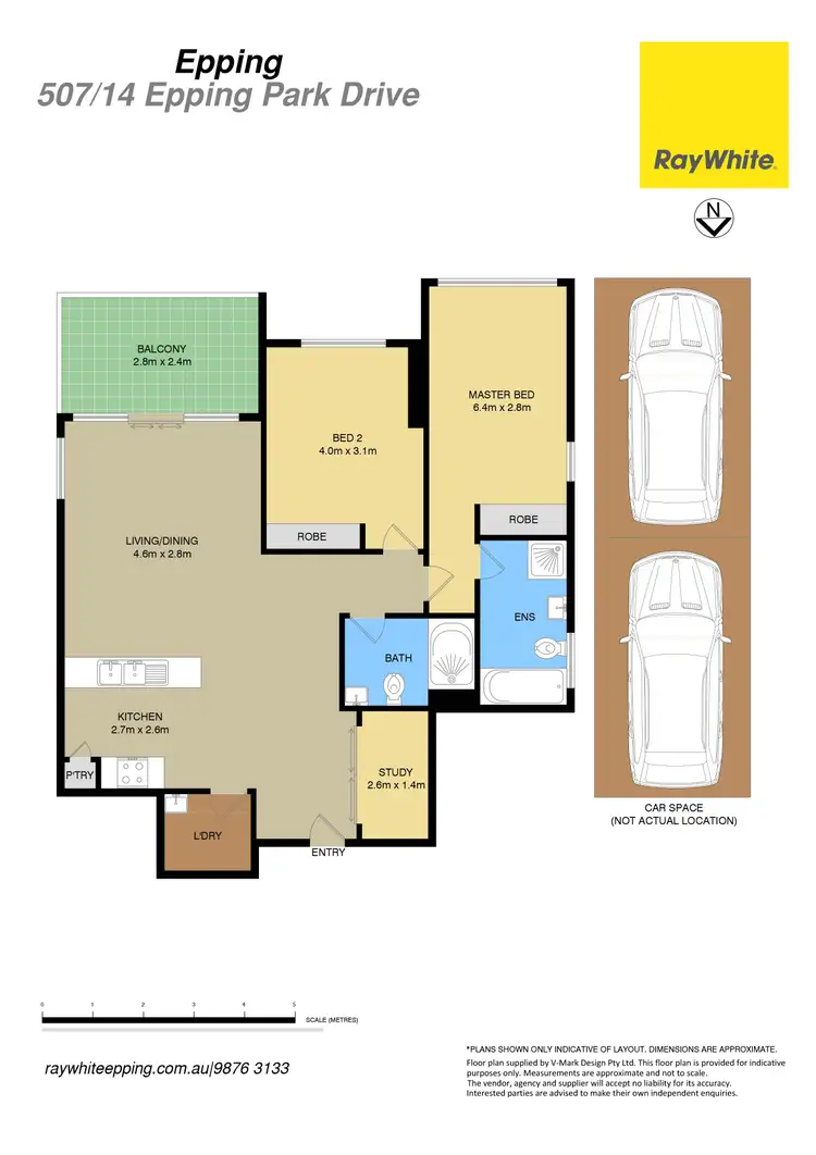 Floorplan of Homely apartment listing, 507/14 Epping Park Drive, Epping NSW 2121