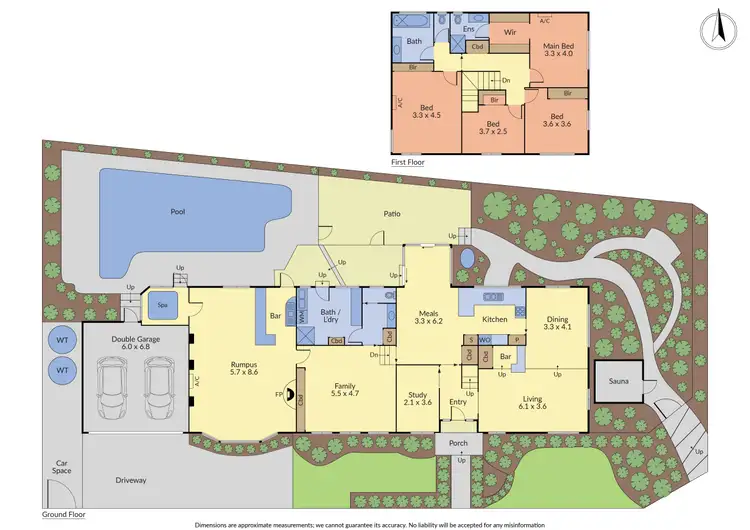 Floorplan of Homely house listing, 53 Strickland Drive, Wheelers Hill VIC 3150