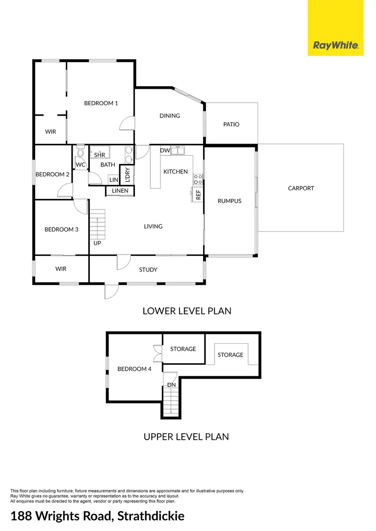 Floorplan of Homely house listing, 188 Wrights Road, Strathdickie QLD 4800