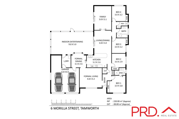 Floorplan of Homely house listing, 6 Morilla Street, Tamworth NSW 2340