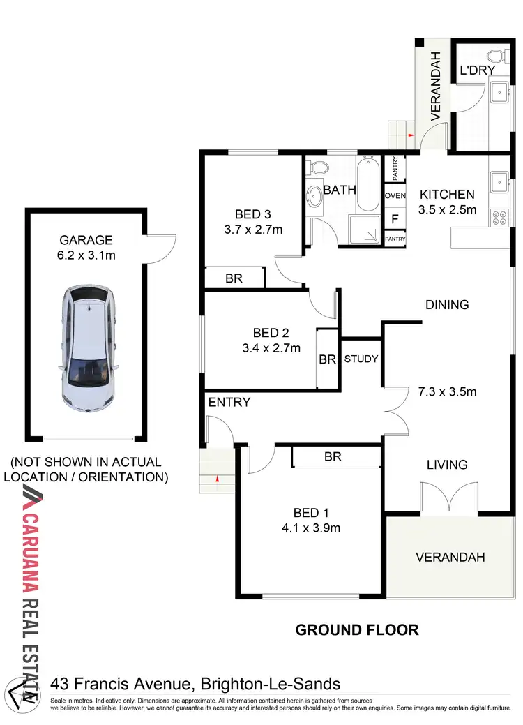 Floorplan of Homely house listing, 43 Francis Avenue, Brighton-Le-Sands NSW 2216