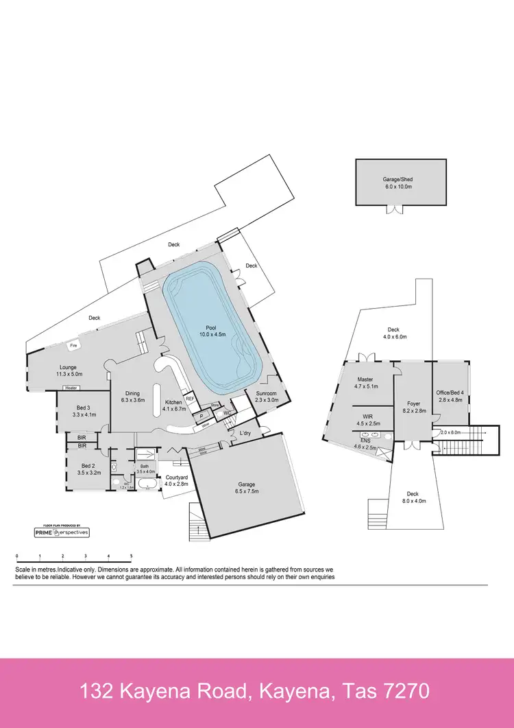 Floorplan of Homely house listing, 132 Kayena Road, Kayena TAS 7270
