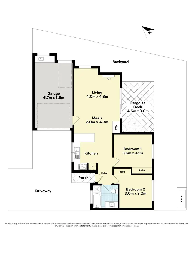 Floorplan of Homely unit listing, 25B Helen Road, Ferntree Gully VIC 3156