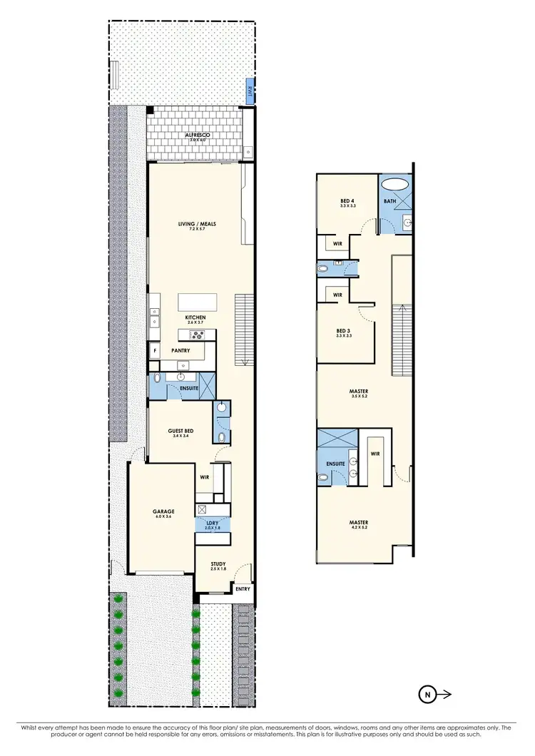 Floorplan of Homely townhouse listing, 65 Macdonald Avenue, Altona North VIC 3025