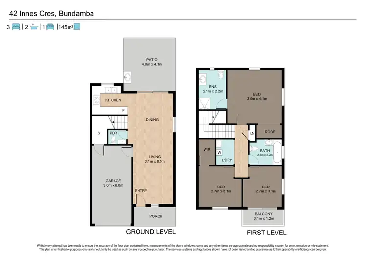 Floorplan of Homely house listing, 42 Innes Crescent, Bundamba QLD 4304