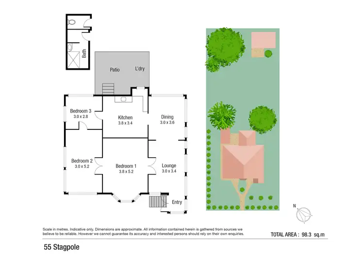Floorplan of Homely house listing, 55 Stagpole Street, West End QLD 4810