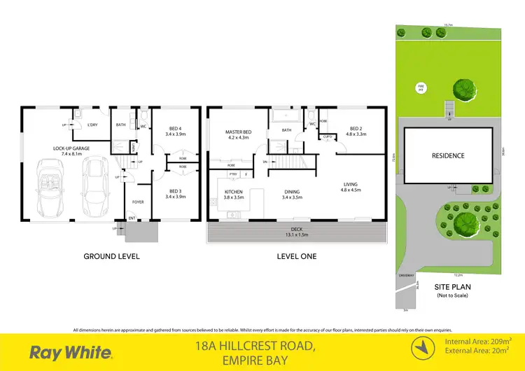 Floorplan of Homely house listing, 18A Hillcrest Road, Empire Bay NSW 2257