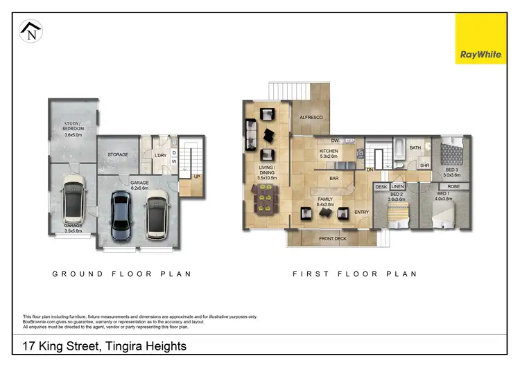 Floorplan of Homely house listing, 17 King Street, Tingira Heights NSW 2290