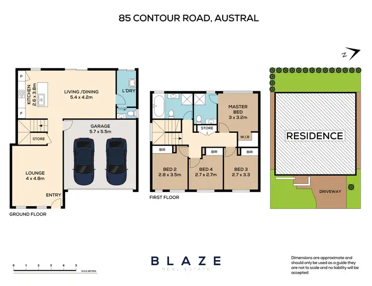 Floorplan of Homely house listing, 85 Contour Road, Austral NSW 2179