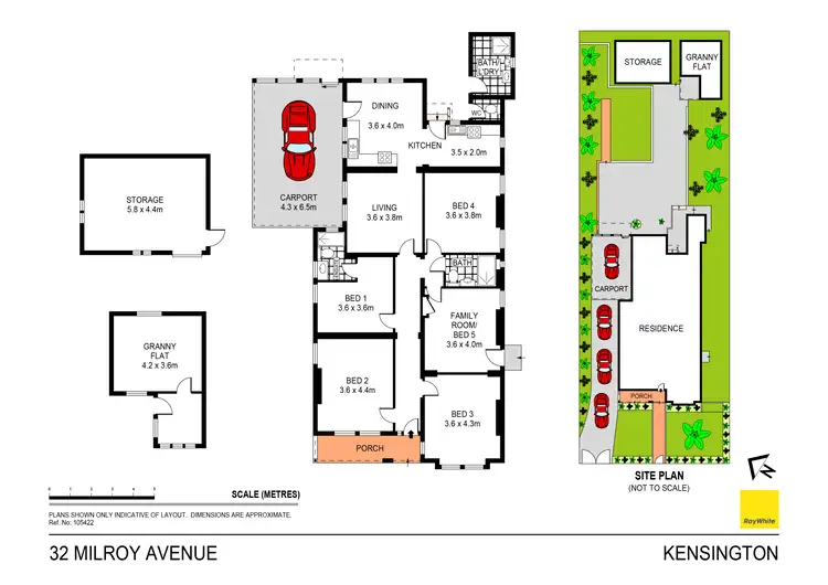 Floorplan of Homely house listing, 32 Milroy Avenue, Kensington NSW 2033