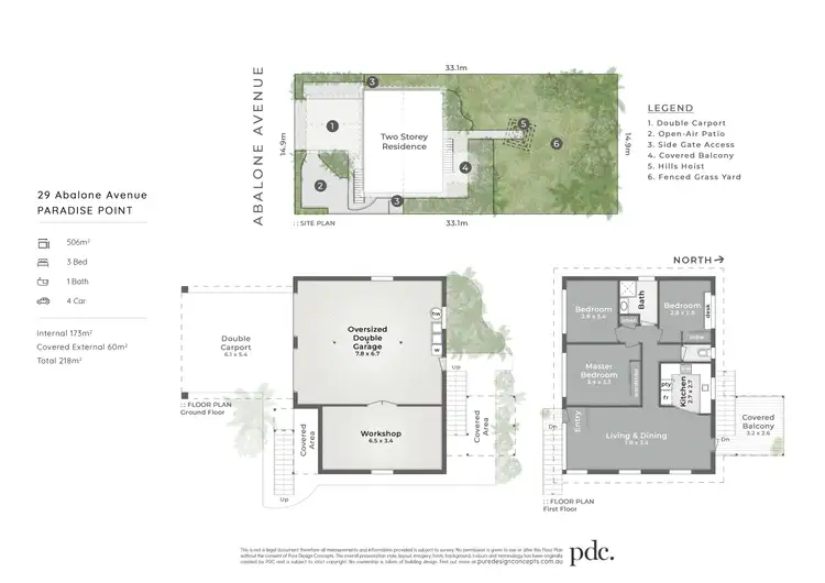 Floorplan of Homely house listing, 29 Abalone Avenue, Paradise Point QLD 4216