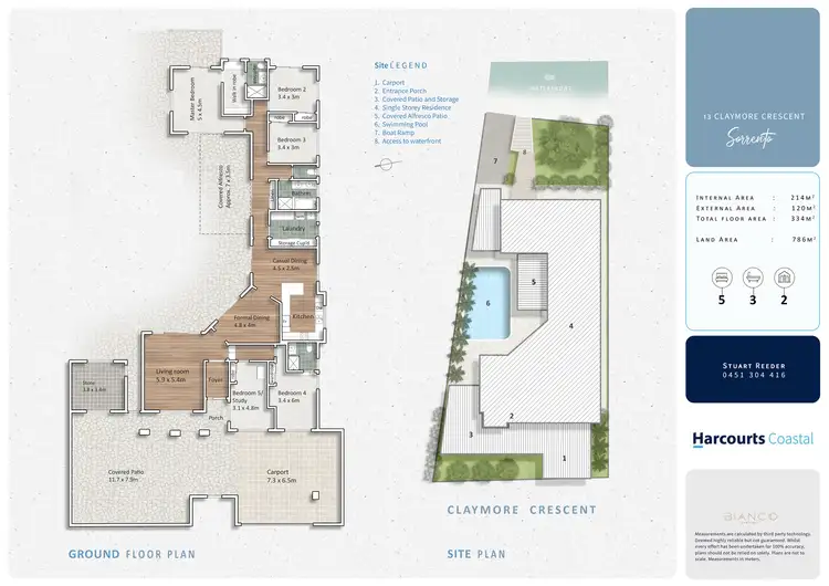 Floorplan of Homely house listing, 13 Claymore Crescent, Sorrento QLD 4217