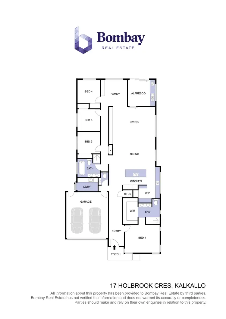 Floorplan of Homely house listing, 17 Holbrook Crescent, Kalkallo VIC 3064