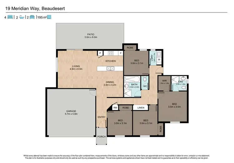 Floorplan of Homely house listing, 19 Meridian Way, Beaudesert QLD 4285