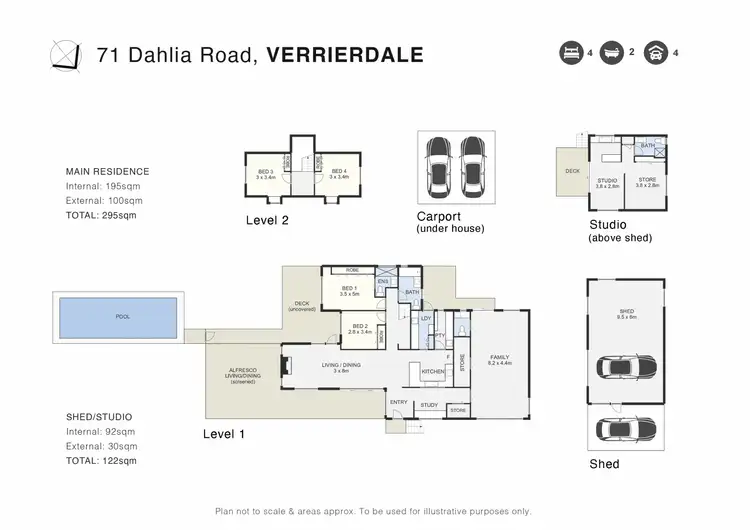 Floorplan of Homely house listing, 71 Dahlia Road, Verrierdale QLD 4562