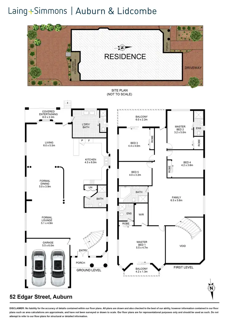 Floorplan of Homely house listing, 52 Edgar St, Auburn NSW 2144