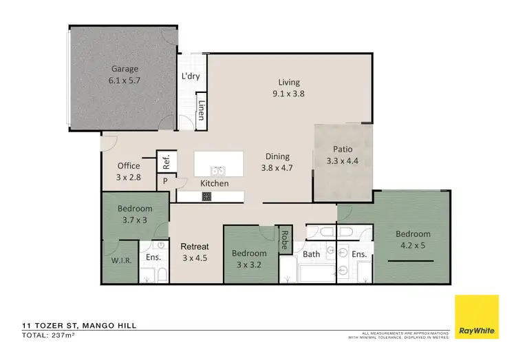 Floorplan of Homely house listing, 11 Tozer Street, Mango Hill QLD 4509