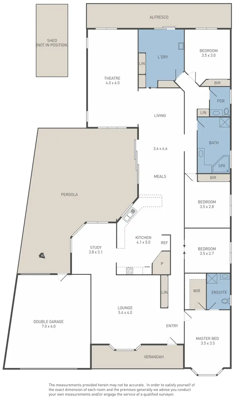 Floorplan of Homely house listing, 28 Wood Grove, Burnside VIC 3023