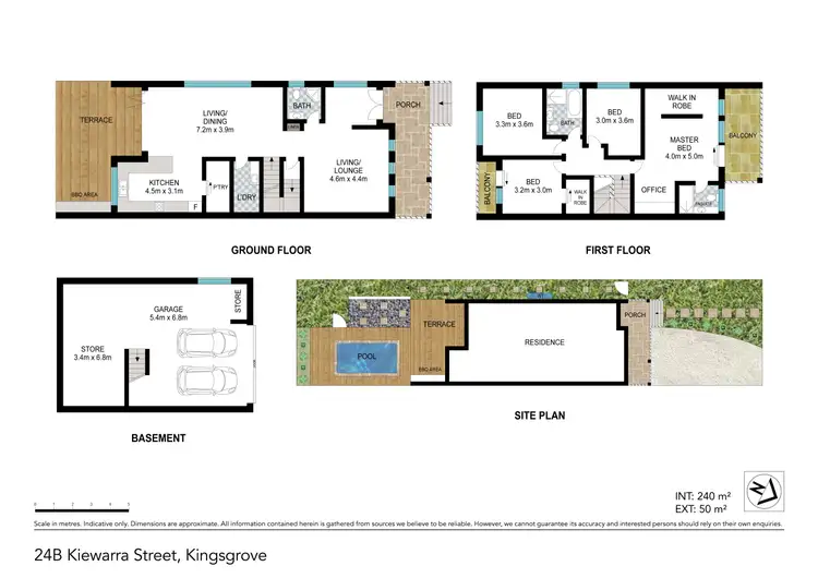 Floorplan of Homely house listing, 24B Kiewarra Street, Kingsgrove NSW 2208
