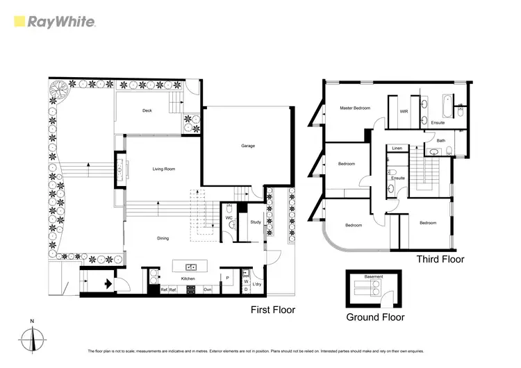 Floorplan of Homely townhouse listing, 4/7 Gardiner Road, Hawthorn VIC 3122