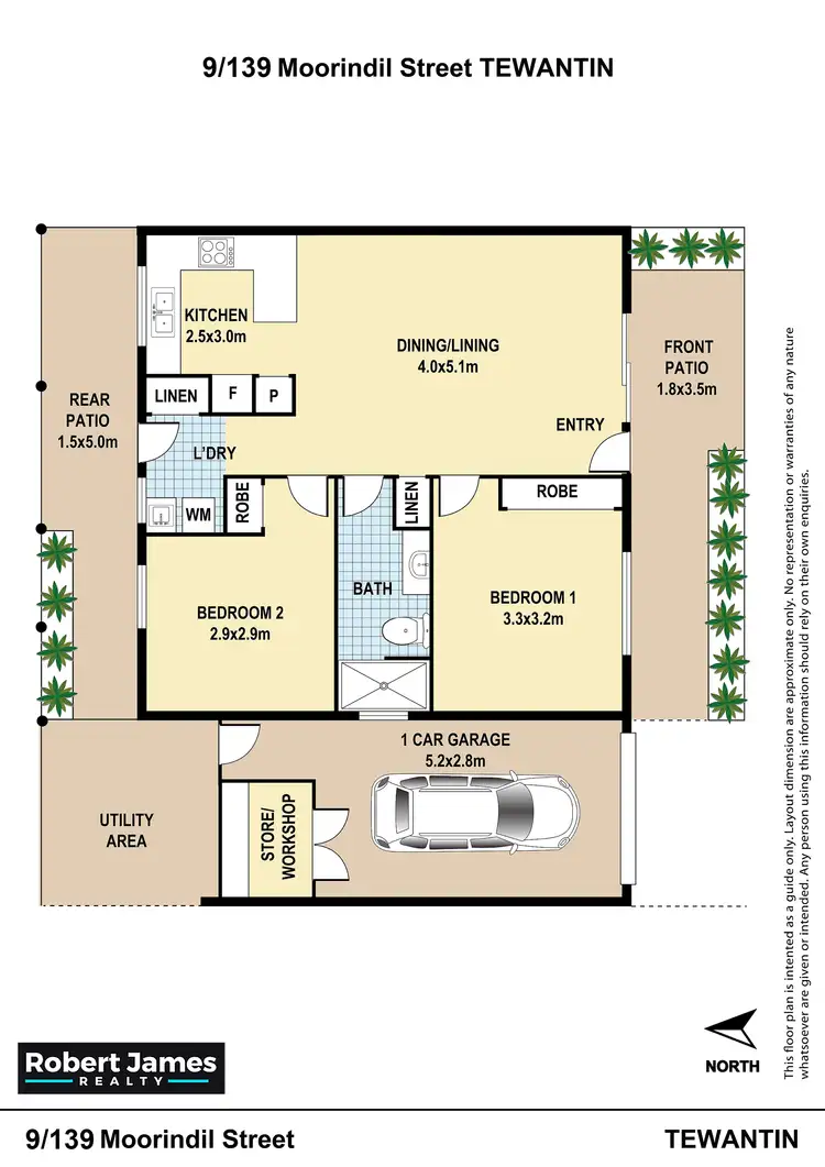 Floorplan of Homely unit listing, 9/139 Moorindil Street, Tewantin QLD 4565