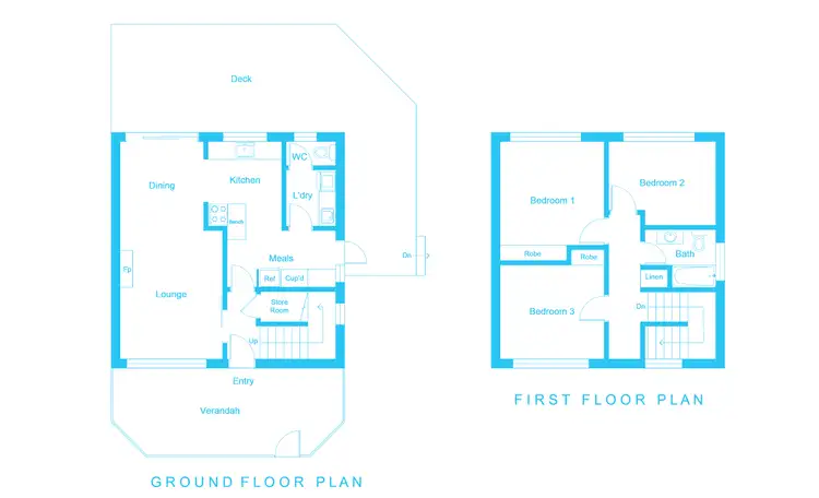Floorplan of Homely semi-detached listing, 19 Mouat Street, Lyneham ACT 2602