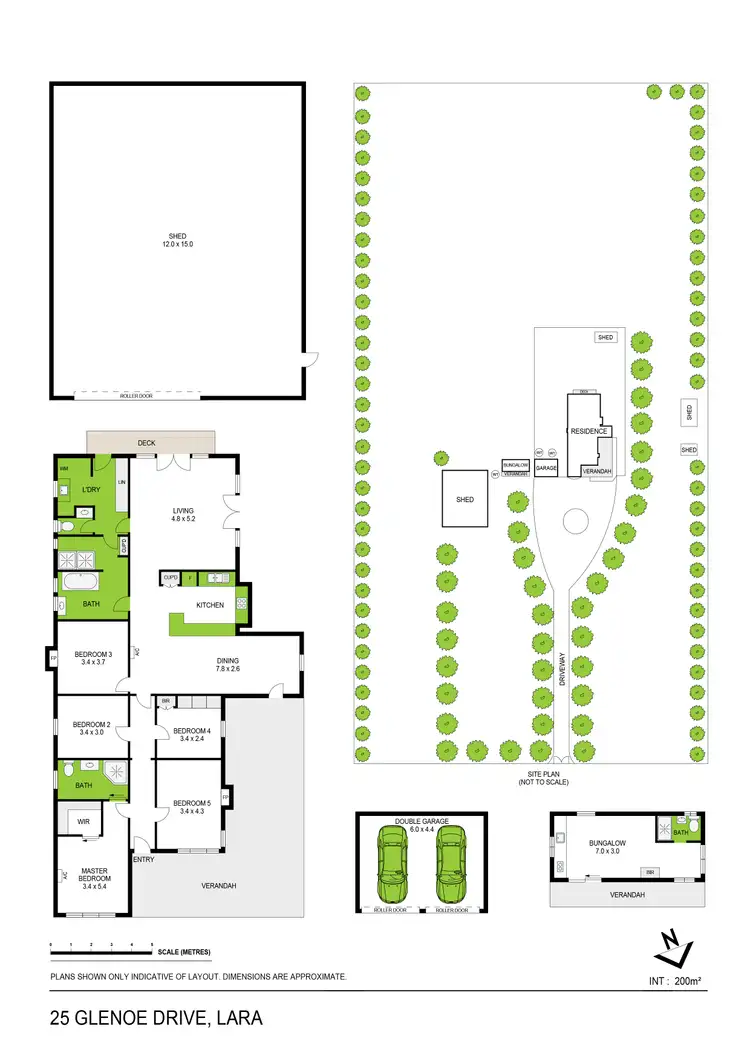 Floorplan of Homely house listing, 25 Glenoe Drive, Lara VIC 3212