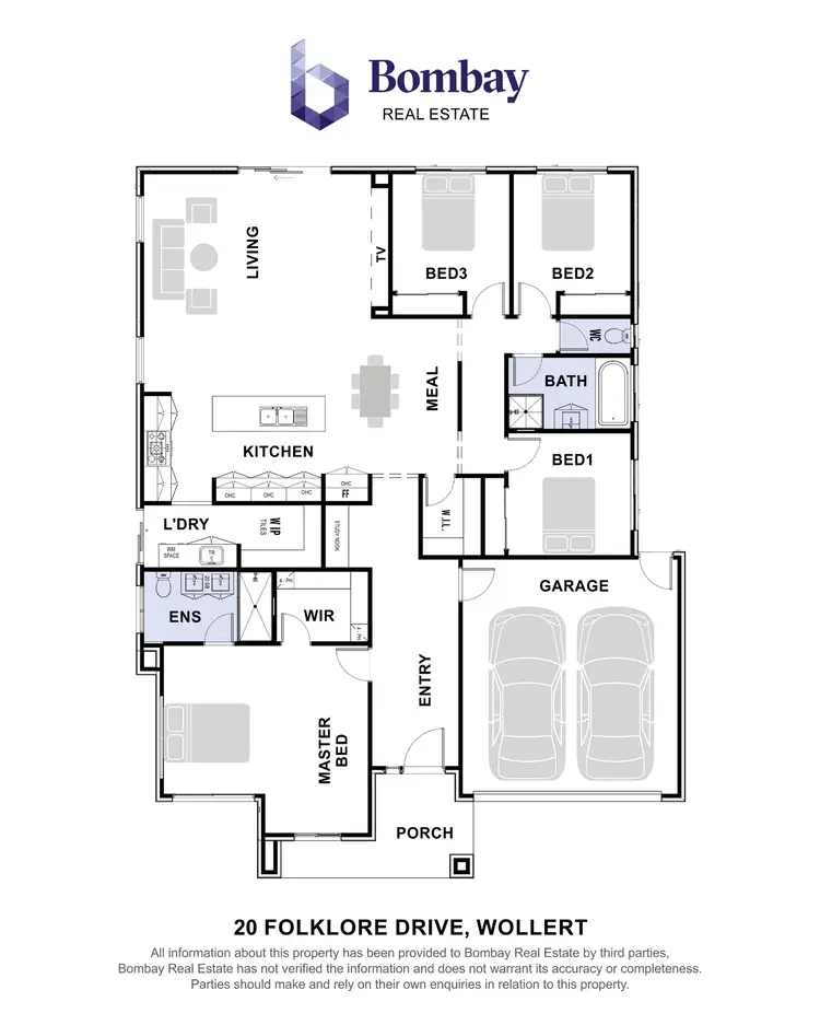 Floorplan of Homely house listing, 20 Folklore Drive,, Wollert VIC 3750