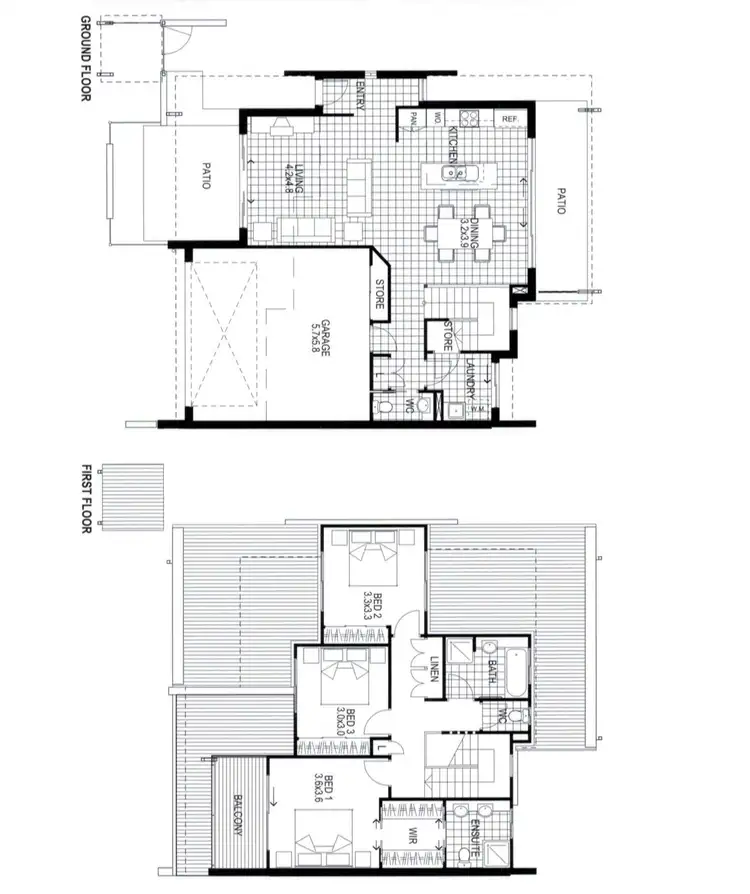 Floorplan of Homely townhouse listing, 23/181 Lae Drive, Coombabah QLD 4216