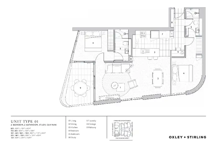 Floorplan of Homely apartment listing, 301/9 Christie St, South Brisbane QLD 4101