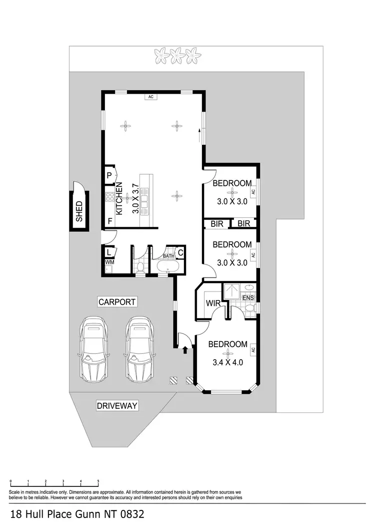 Floorplan of Homely house listing, 18 Hull Place, Gunn NT 832