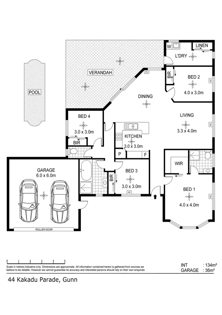 Floorplan of Homely house listing, 44 Kakadu Parade, Gunn NT 832