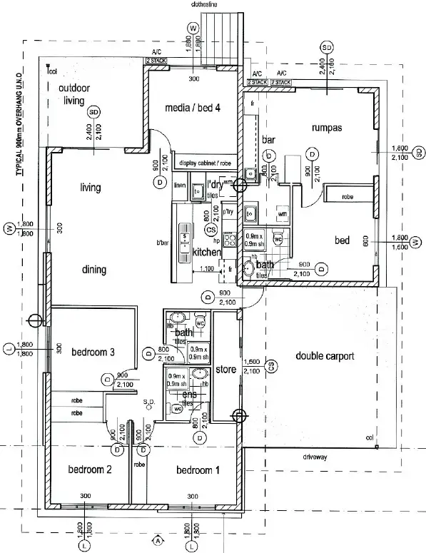 Floorplan of Homely house listing, 3 Stephanie Street, Bellamack NT 832