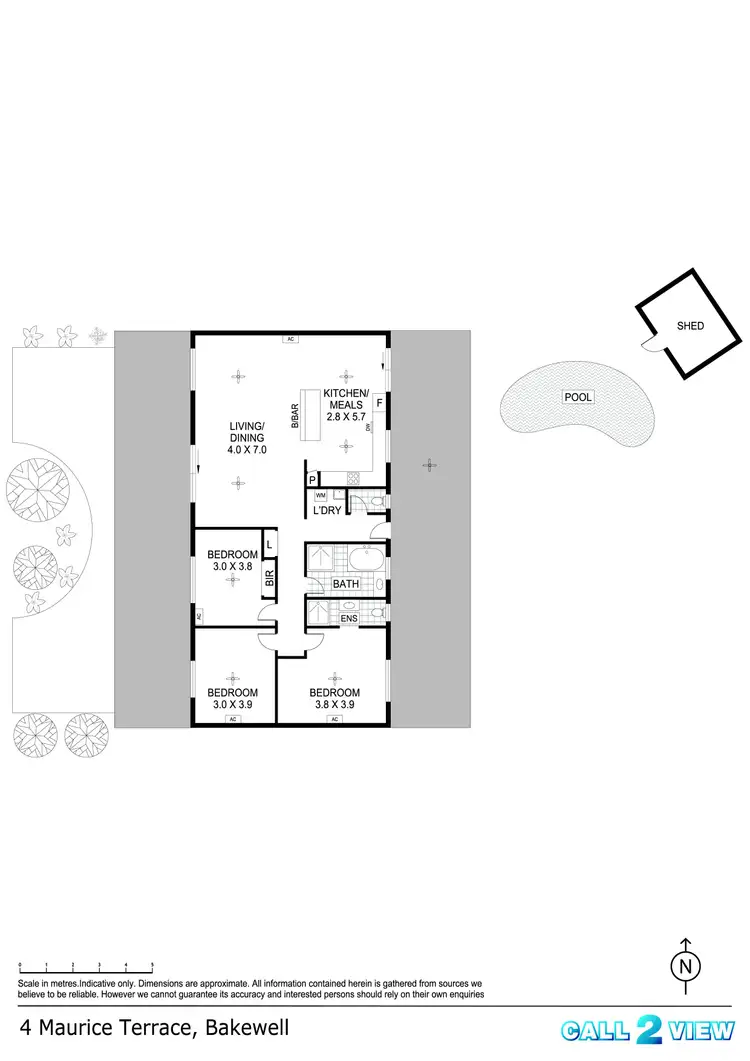 Floorplan of Homely house listing, 4 Maurice Terrace, Bakewell NT 832