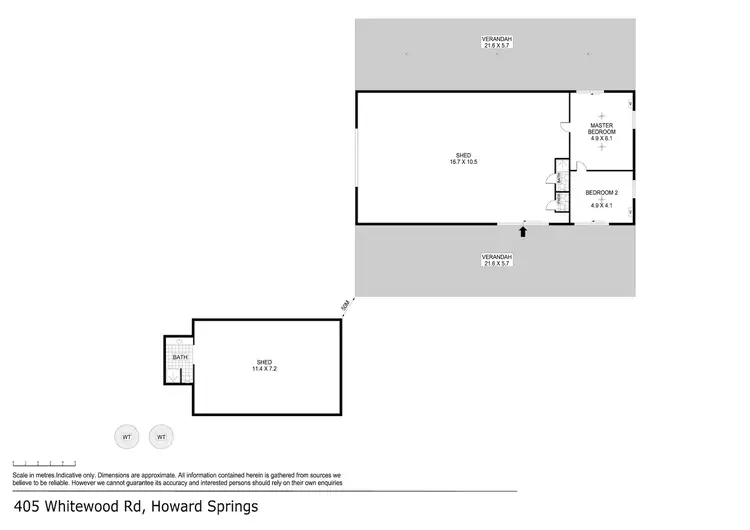 Floorplan of Homely other listing, 405 Whitewood Road, Howard Springs NT 835