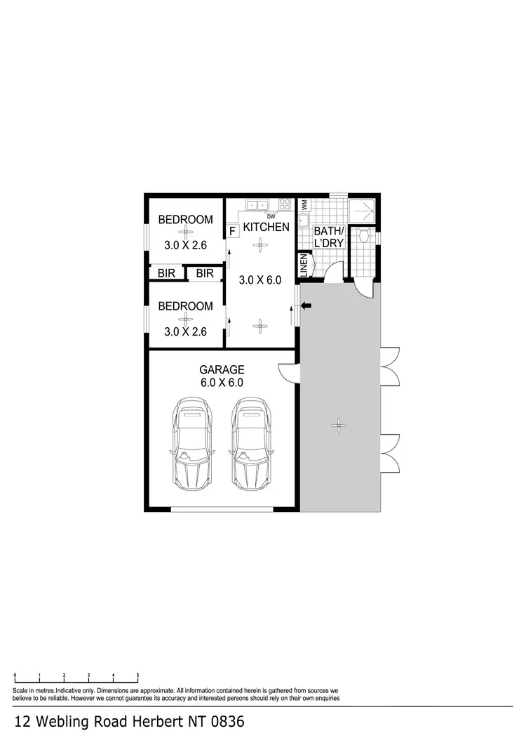 Floorplan of Homely house listing, 12 Webling Road, Herbert NT 836