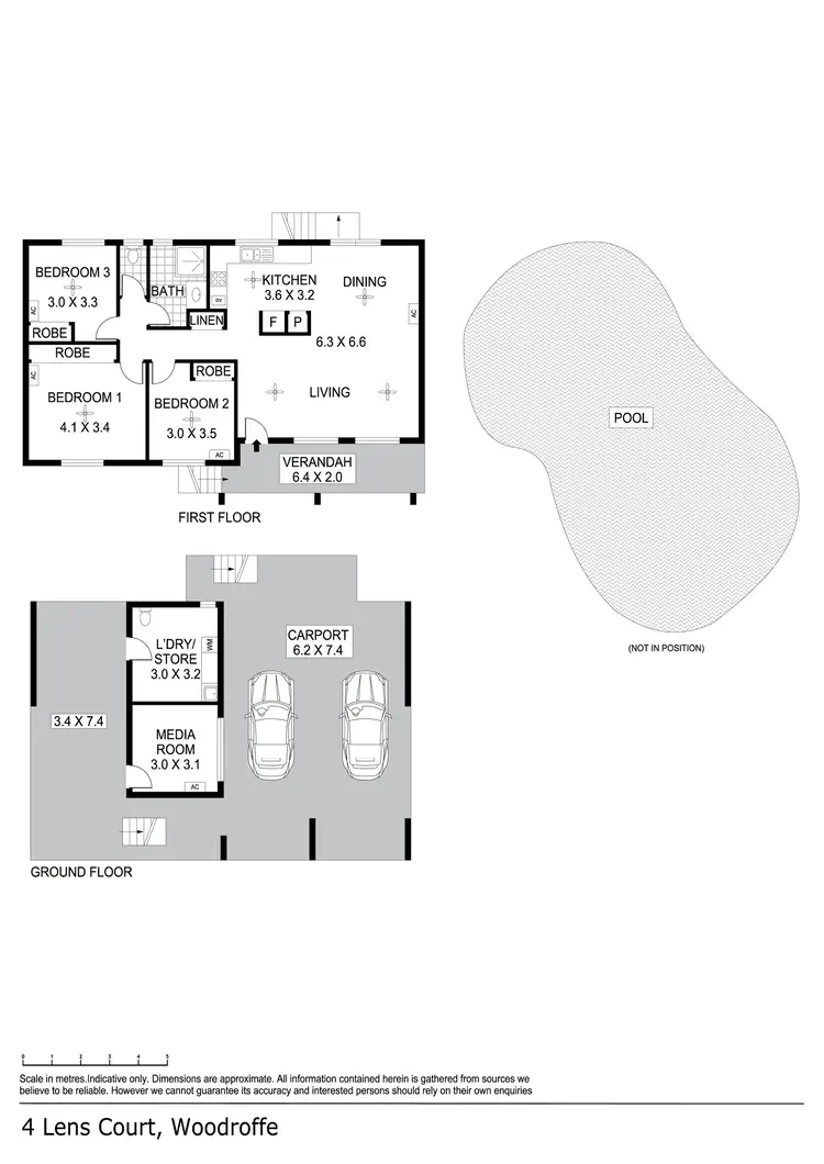 Floorplan of Homely house listing, 4 Lens Court, Woodroffe NT 830