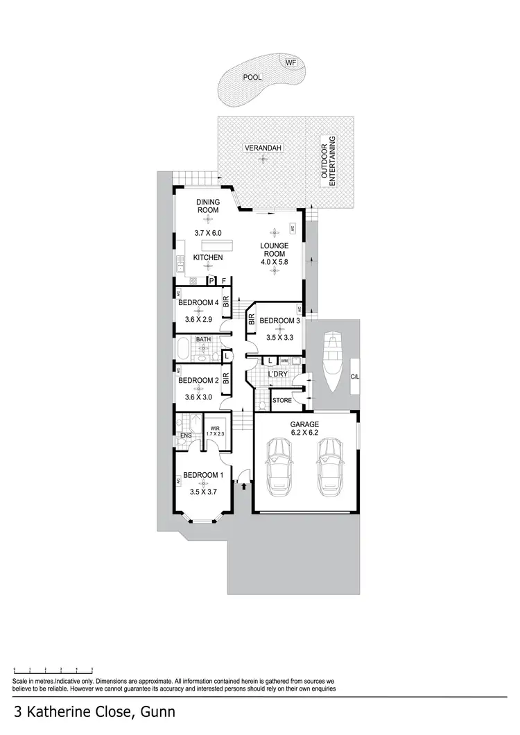 Floorplan of Homely house listing, 3 Katherine Close, Gunn NT 832