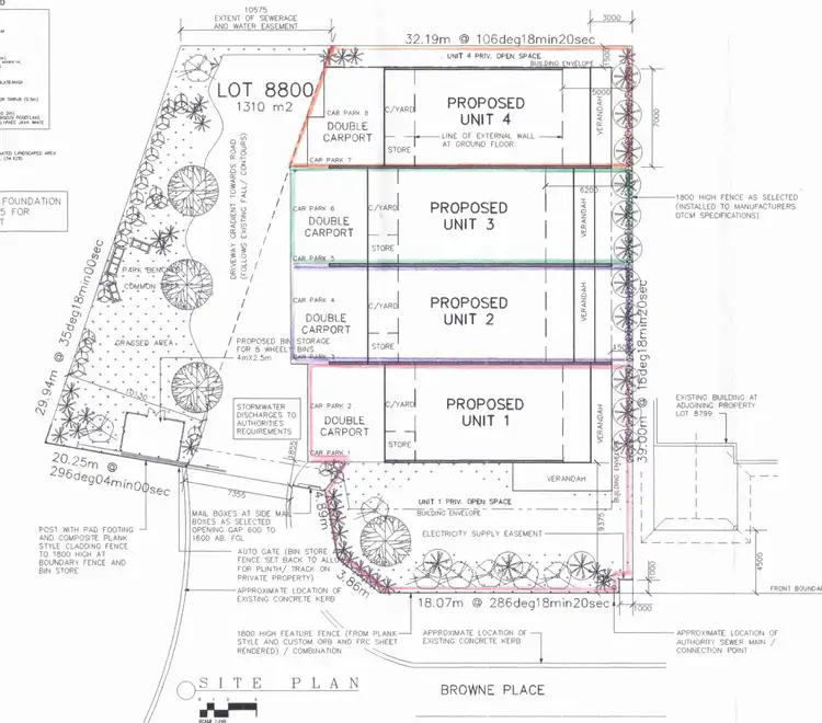 Floorplan of Homely land listing, 10 Browne Place, Rosebery NT 832